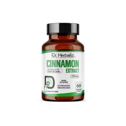 Dr Herbalist Cinnamon 350mg Dietary Supplement