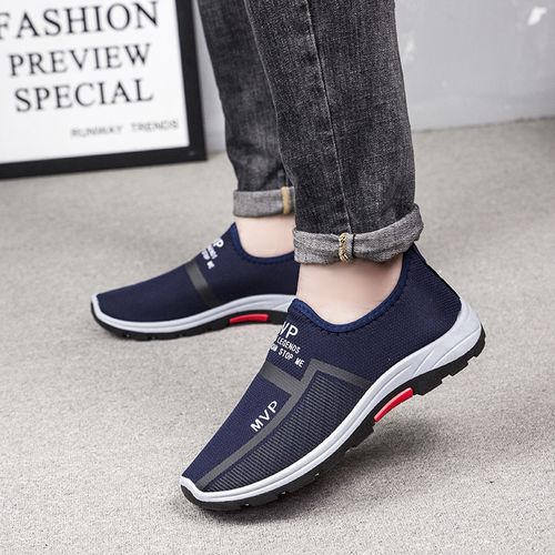 Fashion Men's Casual Sneaker Slip On Shoes Breathable