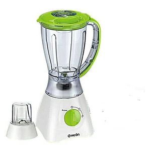 Neon Blender  Grinder 2 in 1 - 1.5 Litres White/Green