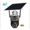 4G Sim Solar Outdoor Dual Lens