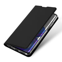 Huawei Y9s Leather Case With Card Slot - Black