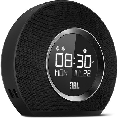 JBL Horizon Clock Radio Bluetooth Speaker - Black