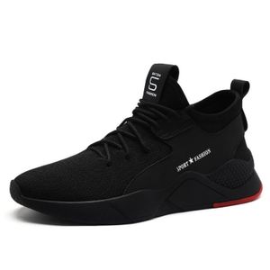 Casual Low Top Lace Up Sneakers - Black