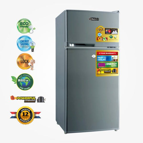 NEON (NE-FR70D) DOUBLE DOOR FRIDGE