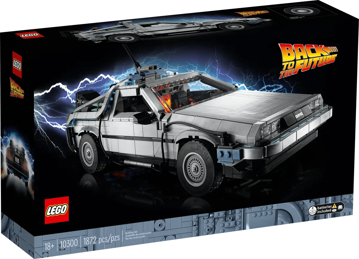 LEGO® Icons Back to the Future Time Machine