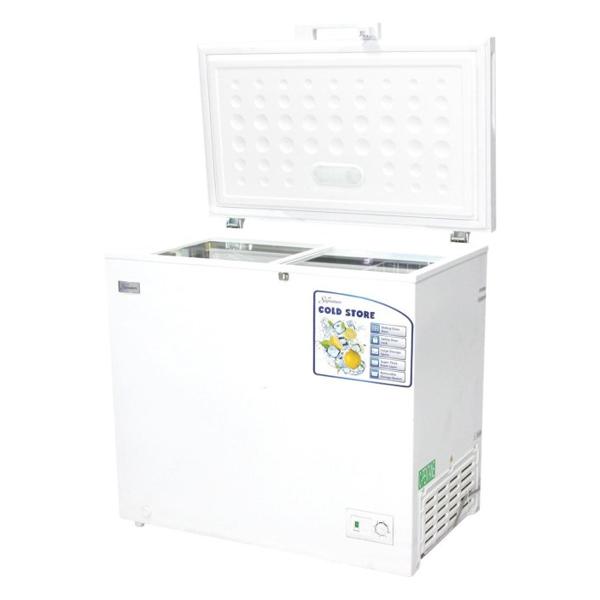 Signature Single Door Chest Freezer 100 Ltr White