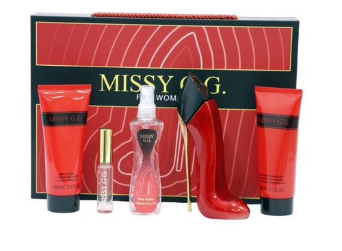 GET MISSY G.G. (4PC SET) RED GIFT SET