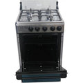 QUALITY NASCO 4 BURNER GAS COOKER WITH GRILL