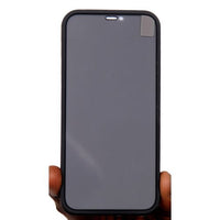 Affordable 360 Privacy Screen Protector Case For IPhone 12 Pro Max- Black