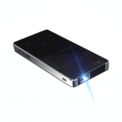 1000 Lumens DLP Smart Projector Supports WiFi / HDMI / USB / AirPlay / Miracast