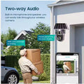 4G Sim Solar Outdoor Dual Lens