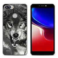 Animal Print TPU Phone Case For Itel P32 - 3 Pieces - Multicolour