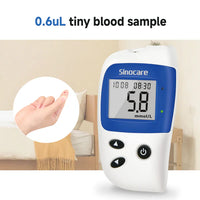 Sinocare Safe Accu 2 Blood Sugar Monitor with Advanced Technology