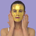 24K Gold Collagen Face Mask - Anti-Aging, Deep Hydration & Skin Firming Treatment