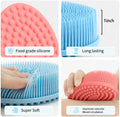 Silicone Body Scrubber - Hygienic Exfoliating Bath Brush for Deep Cleansing