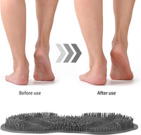 Silicone Foot & Back Scrubber - Deep Cleansing, Exfoliating & Massage Brush