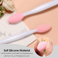 Silicone Lip Scrub Brush - Double-Sided Lip Exfoliator & Massager
