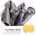 Silicone Foot & Back Scrubber - Deep Cleansing, Exfoliating & Massage Brush
