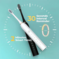 Electric Toothbrush - 6 Modes, 4 Brush Heads, USB Rechargeable, For Adults & Kids