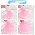 Compressed Facial Sponge (12pcs) - Reusable Face Cleansing & Makeup Removal Sponge