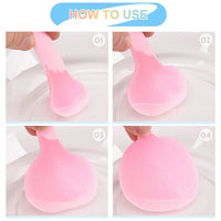 Compressed Facial Sponge (12pcs) - Reusable Face Cleansing & Makeup Removal Sponge