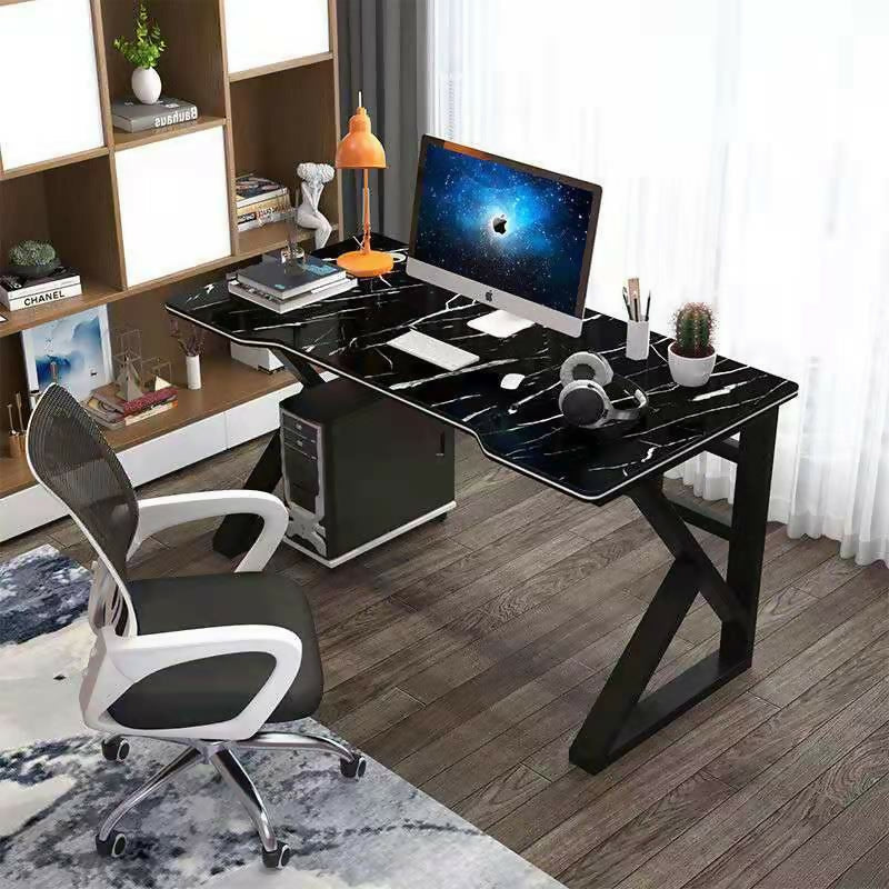 Marble gaming office studio desk