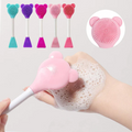 2-in-1 Face Mask Applicator - Silicone Mask Brush & Spatula for Easy Facial Mask Application