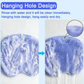 Silicone Foot & Back Scrubber - Deep Cleansing, Exfoliating & Massage Brush
