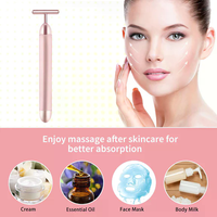 Beauty Bar Facial Massager - Face Lifting Tool for Anti-Aging, Puffiness & Serum Absorption