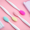 Silicone Lip Scrub Brush - Double-Sided Lip Exfoliator & Massager