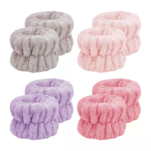 Skincare Wristbands - Ultra-Absorbent Face Washing Wristbands (Pair)