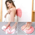 Silicone Foot & Back Scrubber - Deep Cleansing, Exfoliating & Massage Brush
