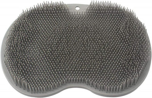Silicone Foot & Back Scrubber - Deep Cleansing, Exfoliating & Massage Brush