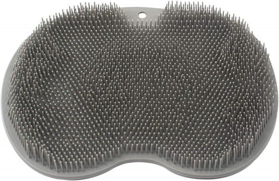 Silicone Foot & Back Scrubber - Deep Cleansing, Exfoliating & Massage Brush