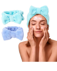 Headband - Soft Elastic Hairband for Face Wash, Makeup & Skincare