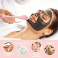 2-in-1 Face Mask Applicator - Silicone Mask Brush & Spatula for Easy Facial Mask Application