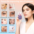 Silicone Ice Roller - Facial Massage Tool for Puffiness, Pores & Skin Tightening