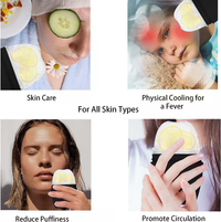 Silicone Ice Roller - Facial Massage Tool for Puffiness, Pores & Skin Tightening