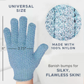 Exfoliating Gloves (2pcs) - Body Scrub Gloves for Smooth, Glowing Skin