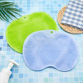 Silicone Foot & Back Scrubber - Deep Cleansing, Exfoliating & Massage Brush