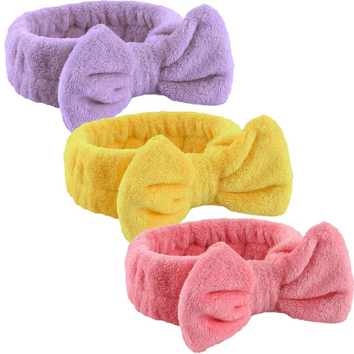 Headband - Soft Elastic Hairband for Face Wash, Makeup & Skincare