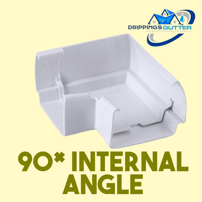 white 90 degrees internal corner mold for 90 degrees fascial corner