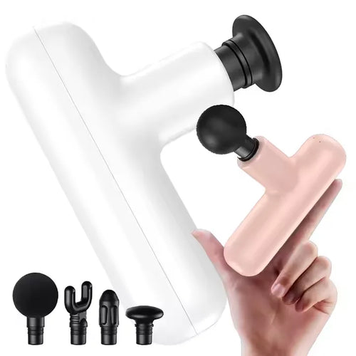 LJ Factory Custom Deep Tissue Percussion Muscle Health Care Quick Rechargeable Body Vibration Massage Gun with LOGO