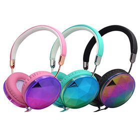 ART+SOUND GLAM IRIDESCENT SHIMMER HEADPHONES