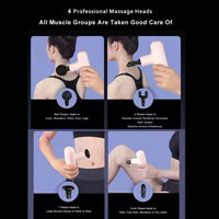 Quick Rechargeable Deep Tissue Percussion Massage Gun