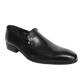 Blusaki Leather Dress Shoes - Black