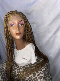 Big box braid wig gold color 32 inches