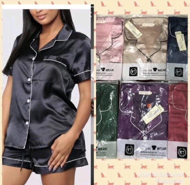 Silk two piece Pajamas