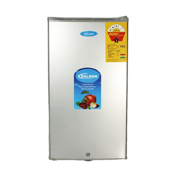 Delron DRF-10 Table-Top Refrigerator - 90 Litre Grey