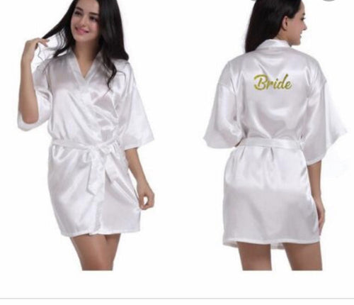 Bridal Satin Robes
